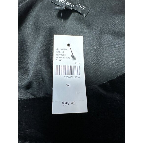 Lane Bryant Blue Sequin Long Sleeve Deep V-Neck and Back Velvet Dress Size 26 - Picture 6 of 11